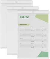 Insteekmap U-model Leitz Premium met ophangoog 0.20mm PVC A4 transparant 50 stuks-8