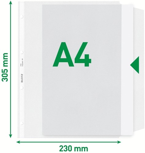 Showtas Leitz Premium met klep copy safe 0.13mm PP A4 transparant 50 stuks-10