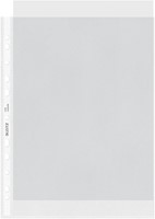 Showtas Leitz Premium standaard 11-gaats copy safe 0.085mm PP A4 transparant 100 stuks