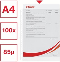 Showtas Esselte 0.08mm 21-gaats A4 mat 100 stuks-7