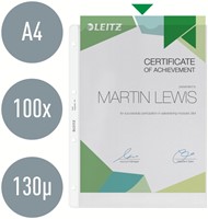 Showtas Leitz Premium copy safe 0.13mm 4-gaats PP A4 transparant 100 stuks-7