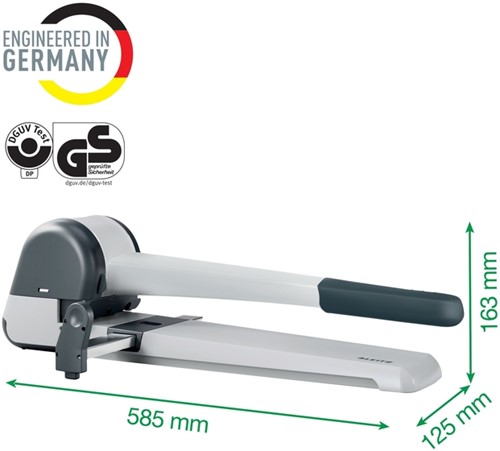 Perforator Leitz Heavy Duty Super 5182 250 vel zilver-2