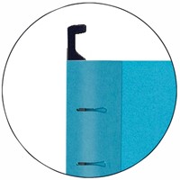 Hangmap Esselte Classic A4 V-bodem 345x240mm blauw-3