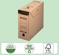 Archiefdoos met deksel Leitz Premium 120x275x325mm natuurbruin-13