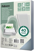 Voorblad Fellowes A4 PVC 300micron recycled 100 stuks