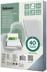 Voorblad Fellowes A4 PVC 150micron 100 stuks