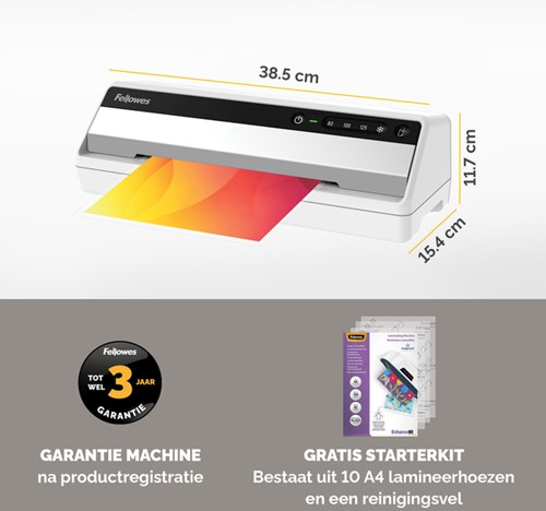 Lamineermachine Fellowes Saturn 3i A4-3