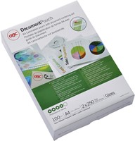 Lamineerhoes GBC A4 2x250micron 100 stuks