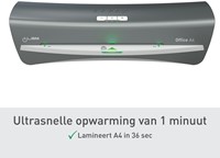 Lamineermachine Leitz iLAM Office A4 zilver-7
