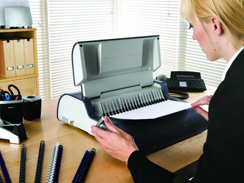 Inbindmachine Fellowes Quasar-E 21-gaats-2