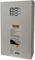 Bindrug Fellowes 14mm 21rings A4 wit 100 stuks