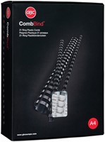 Bindrug GBC 22mm 21rings A4 zwart 100 stuks