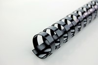 Bindrug GBC 22mm 21rings A4 zwart 100 stuks-1