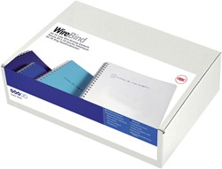 Draadrug GBC 6mm 34-rings A4 zwart 100 stuks