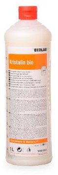 Ecolab Sanitairreiniger kristalin bio 1ltr Doos/6x1L