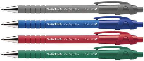 Balpen Paper Mate Flexgrip Ultra medium groen-4