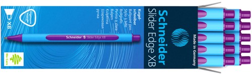 Balpen Schneider Slider Edge extra breed paars-3
