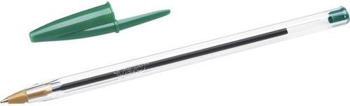 Balpen Bic Cristal medium groen-3