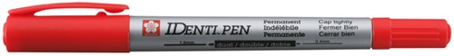 Viltstift Sakura IDenti-pen multifunctioneel rood