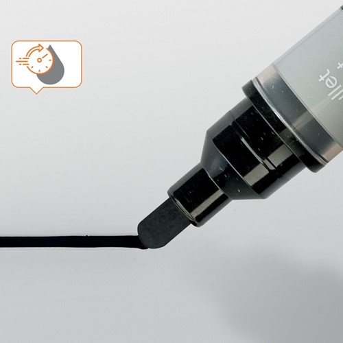 Viltstift Nobo glasbord assorti 4 stuks-1