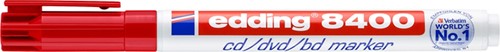 Cd marker edding 8400 rond 0.5-1.0mm rood-2