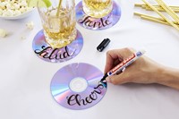 Cd marker edding 8400 rond 0.5-1.0mm  zwart blister à 1 stuk-1