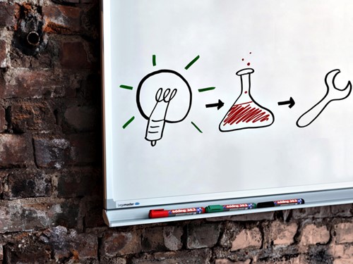 Whiteboardmarker edding 363 schuin 1-5mm assorti set à 4 stuks-2