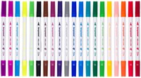Viltstift Bruynzeel Kids Twin Point assorti 20 stuks-2