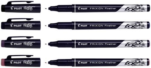 Fineliner Pilot friXion fijn zwart-1