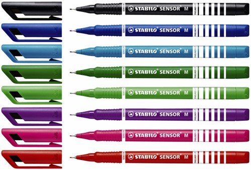 Fineliner STABILO Sensor 187/43 medium lichtgroen-3