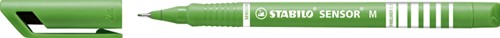 Fineliner STABILO Sensor 187/43 medium lichtgroen