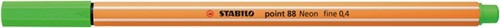 Fineliner STABILO point 88/033 fijn neon groen-2