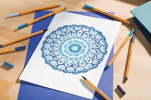 Fineliner STABILO point 88/024 fijn neon geel-1