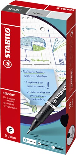 Fineliner STABILO Sensor 189/43 fijn lichtgroen-2