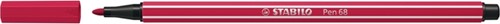 Viltstift STABILO Pen 68/50 medium donkerrood