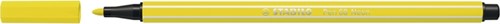 Viltstift STABILO Pen 68/024 medium neon geel