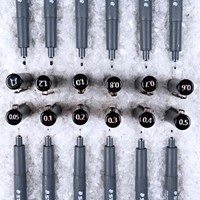 Fineliner Staedtler Pigment 308 0.3mm set à 6st assorti-3