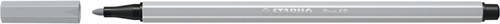 Viltstift STABILO Pen 68/94 medium lichtgrijs