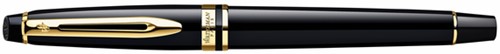 Rollerpen Waterman Expert black lacquer GT fijn-2