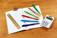 Rollerpen PILOT friXion medium zwart blister à 1 stuk + 3 vullingen-1