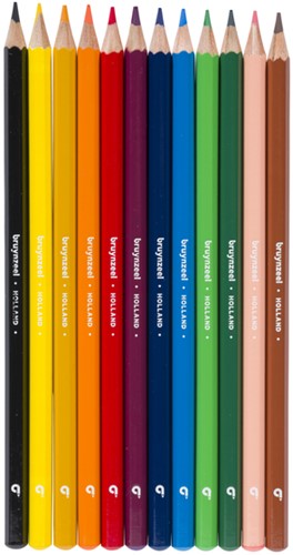 Kleurpotloden Bruynzeel Kids assorti 12 stuks-2