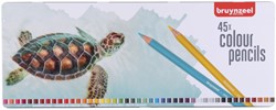Kleurpotlood Bruynzeel Creatives schildpad blik à 45 kleuren