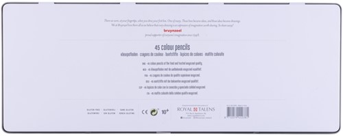 Kleurpotlood Bruynzeel Creatives schildpad blik à 45 kleuren-3