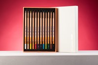 Kleurpotlood Bruynzeel Design met luxe bewaardoos set à 12 kleuren-1
