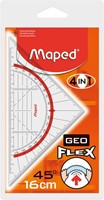 Geodriehoek Maped GeoFlex 16cm