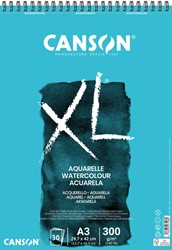 Aquarelpapier Canson XL 30vel 300gr A3 wit