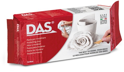 Boetseerklei DAS luchthardend 500 gram wit