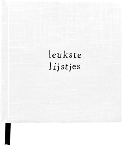 ikpakjein notebook 12 x 12 cm "leuke lijstjes"