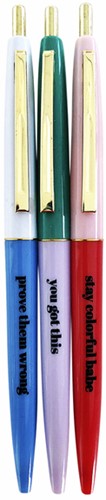 Balpenset 'Stay colorful'
