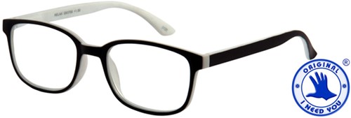 Leesbril I Need You +3.00 dpt Relax zwart-wit-2
